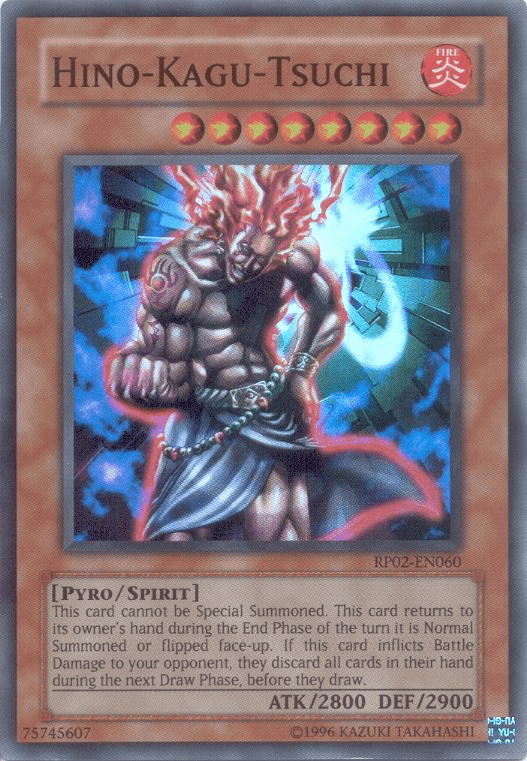Hino-Kagu-Tsuchi [RP02-EN060] Super Rare - Josh's Cards