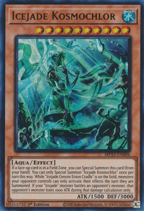 Icejade Kosmochlor [MP23-EN006] Ultra Rare - Josh's Cards