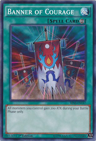 Banner of Courage [BP03-EN147] Common - Josh's Cards