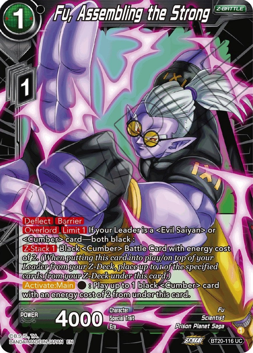 Fu, Assembling the Strong (BT20-116) [Power Absorbed] Parallel Foil