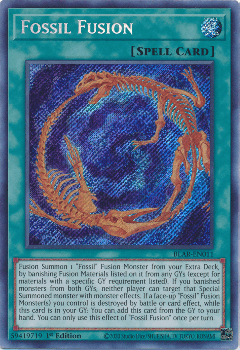 Fossil Fusion [BLAR-EN011] Secret Rare - Josh's Cards