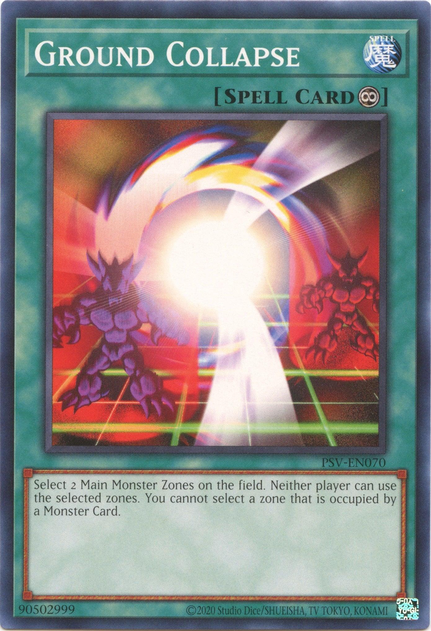 Ground Collapse (25th Anniversary) [PSV-EN070] Common - Josh's Cards