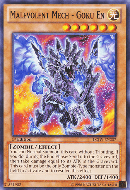 Malevolent Mech - Goku En [LCJW-EN207] Common - Josh's Cards