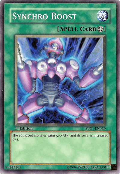 Synchro Boost [5DS1-EN020] Common - Josh's Cards