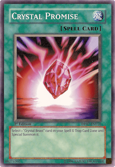 Crystal Promise [DP07-EN016] Common - Josh's Cards