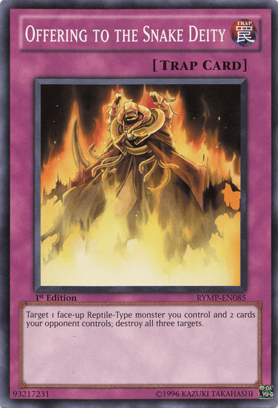 Offering to the Snake Deity [RYMP-EN085] Common - Josh's Cards