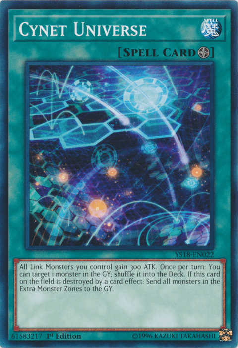 Cynet Universe [YS18-EN022] Common - Josh's Cards