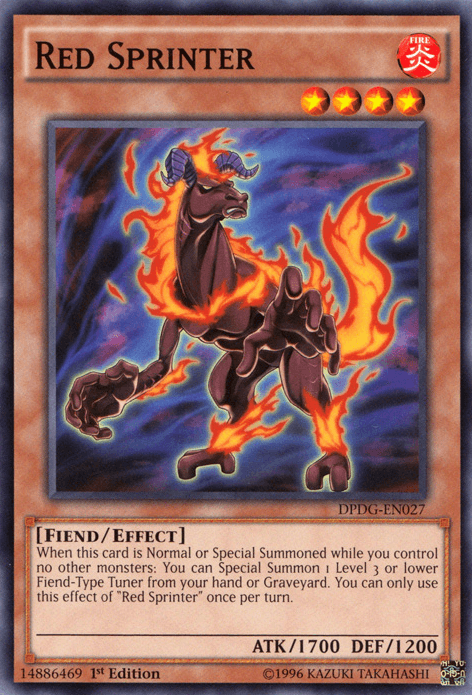 Red Sprinter [DPDG-EN027] Common - Josh's Cards