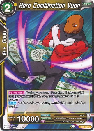 Hero Combination Vuon (TB1-084) [The Tournament of Power] Parallel Foil