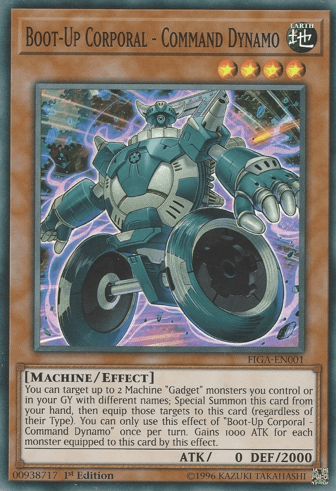 Boot-Up Corporal - Command Dynamo [FIGA-EN001] Super Rare - Josh's Cards