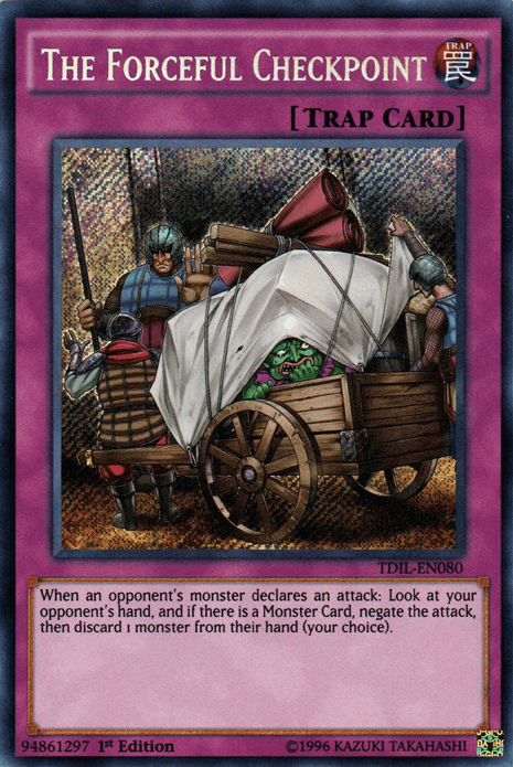 The Forceful Checkpoint [TDIL-EN080] Secret Rare - Josh's Cards