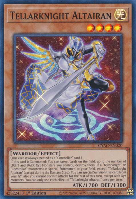 Tellarknight Altairan [CYAC-EN020] Super Rare - Josh's Cards