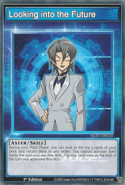 Looking into the Future [SGX1-ENS10] Common - Josh's Cards