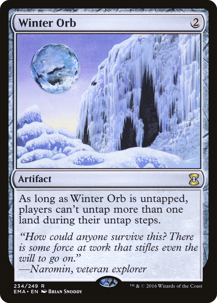 Winter Orb (EMA-234) - Eternal Masters Foil