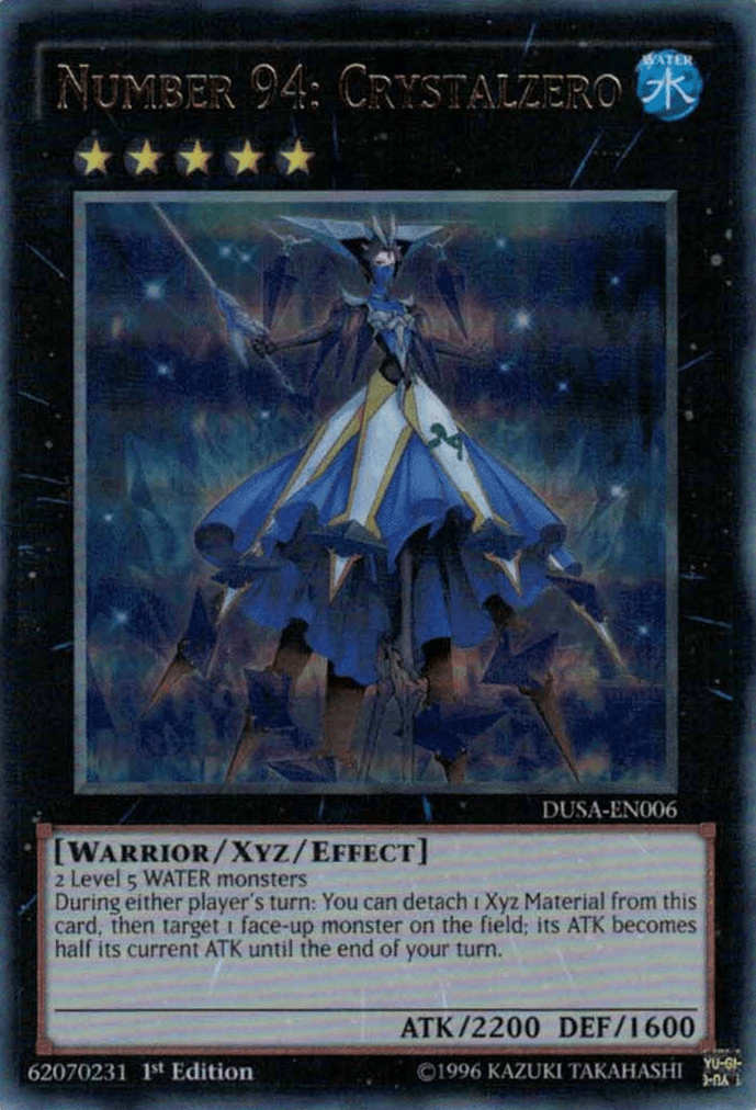 Number 94: Crystalzero [DUSA-EN006] Ultra Rare - Josh's Cards