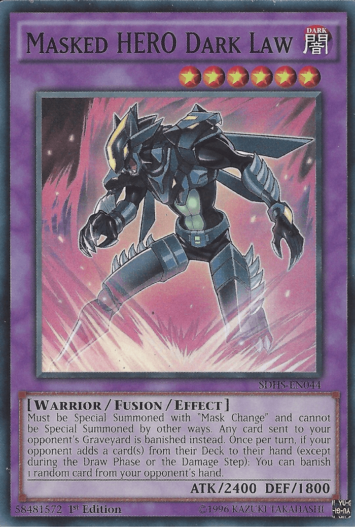 Masked Hero Dark Law [SDHS-EN044] Super Rare - Josh's Cards