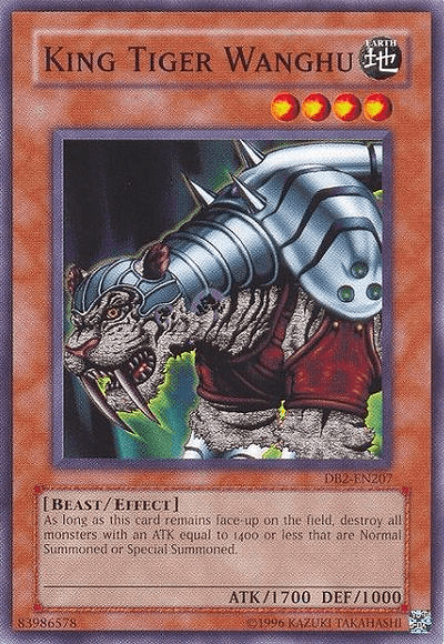 King Tiger Wanghu [DB2-EN207] Common - Josh's Cards