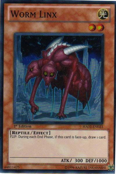 Worm Linx [HA02-EN023] Super Rare - Josh's Cards