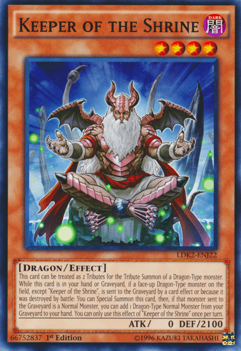 Keeper of the Shrine [LDK2-ENJ22] Common - Josh's Cards