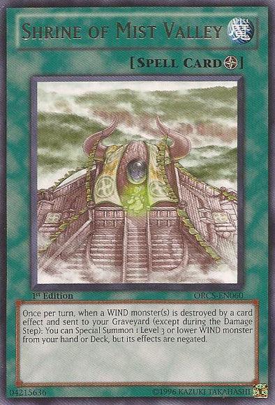 Shrine of Mist Valley [ORCS-EN060] Rare - Josh's Cards