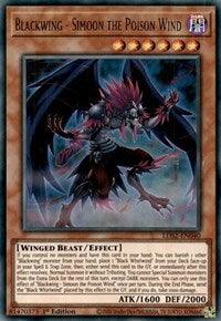 Blackwing - Simoon the Poison Wind [LDS2-EN040] Ultra Rare - Josh's Cards
