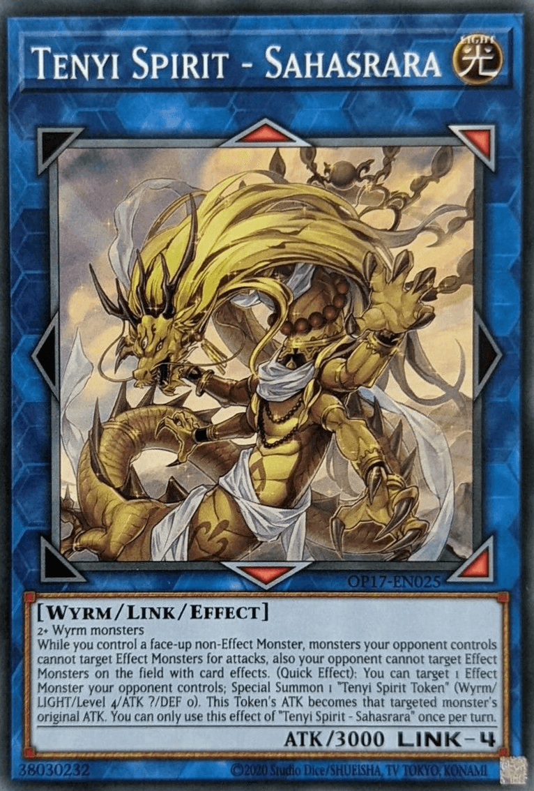 Tenyi Spirit - Sahasrara [OP17-EN025] Common - Josh's Cards