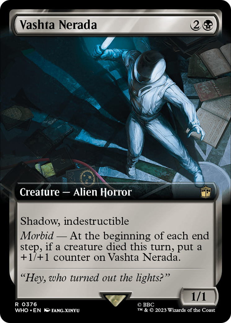Vashta Nerada (WHO-376) - Doctor Who: (Extended Art)