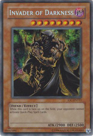 Invader of Darkness [IOC-EN111] Secret Rare - Josh's Cards