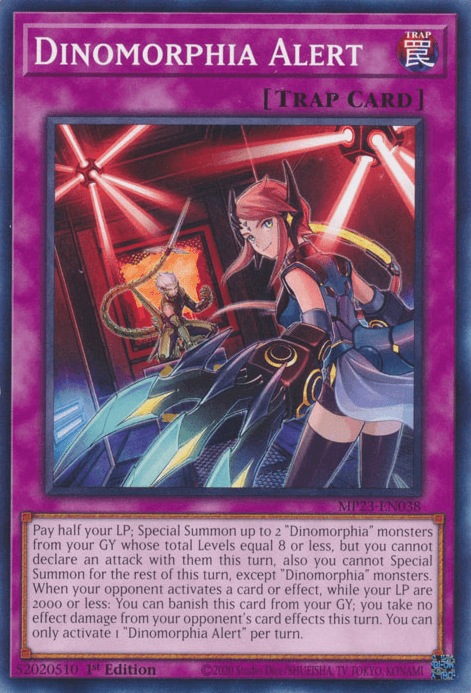 Dinomorphia Alert [MP23-EN038] Common - Josh's Cards