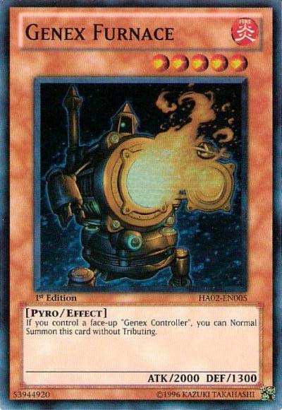 Genex Furnace [HA02-EN005] Super Rare - Josh's Cards