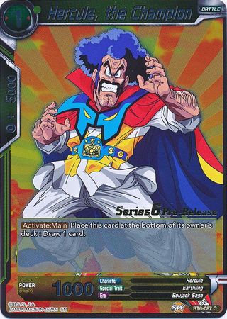 Hercule, the Champion (BT6-087_PR) [Destroyer Kings Prerelease Promos] Parallel Foil