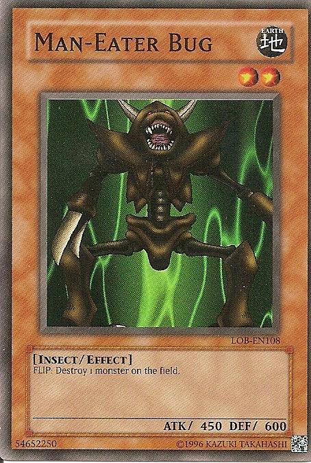 Man-Eater Bug [LOB-EN108] Super Rare - Josh's Cards