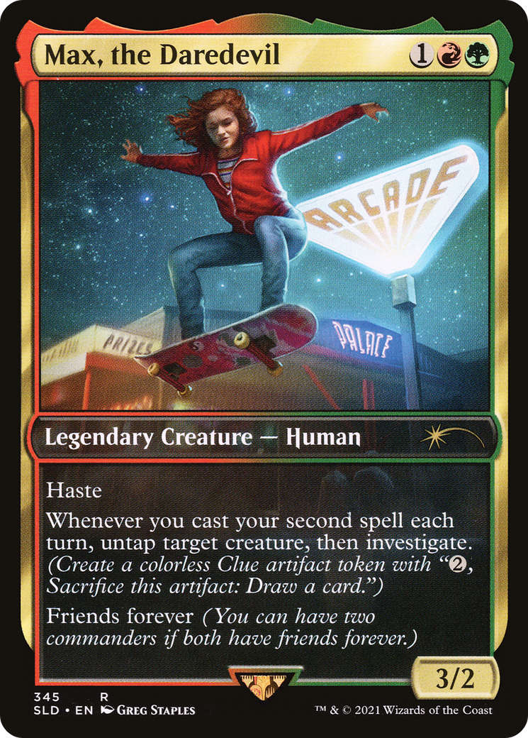 Elmar, Ulvenwald Informant (SLD-345) - Secret Lair Drop / Max, the Daredevil Foil