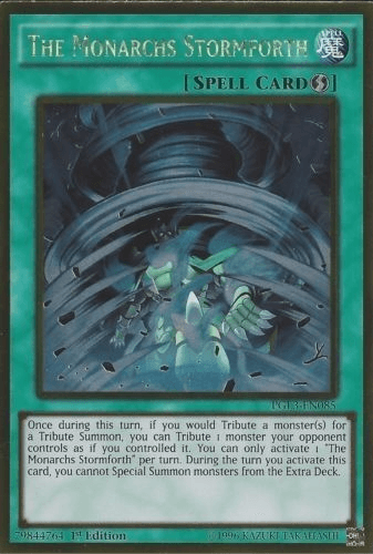 The Monarchs Stormforth [PGL3-EN085] Gold Rare - Josh's Cards