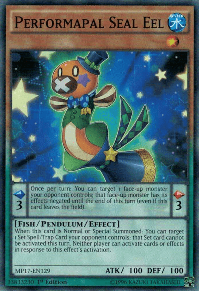 Performapal Seal Eel [MP17-EN129] Common - Josh's Cards