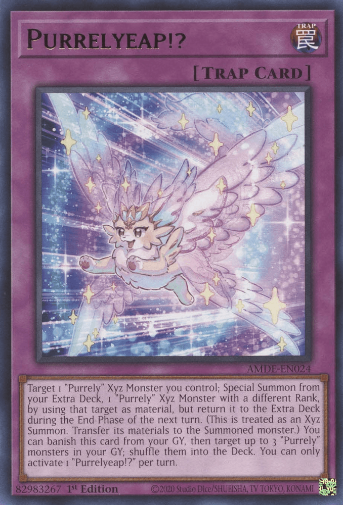 Purrelyeap!? [AMDE-EN024] Rare - Josh's Cards