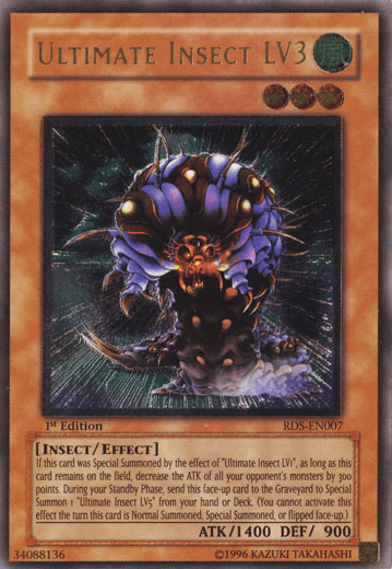 Ultimate Insect LV3 [RDS-EN007] Ultimate Rare - Josh's Cards