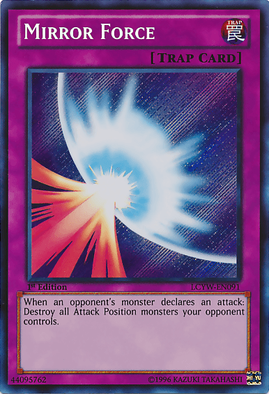 Mirror Force [LCYW-EN091] Secret Rare - Josh's Cards