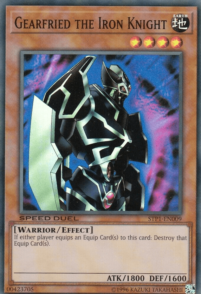 Gearfried the Iron Knight [STP1-EN009] Super Rare - Josh's Cards