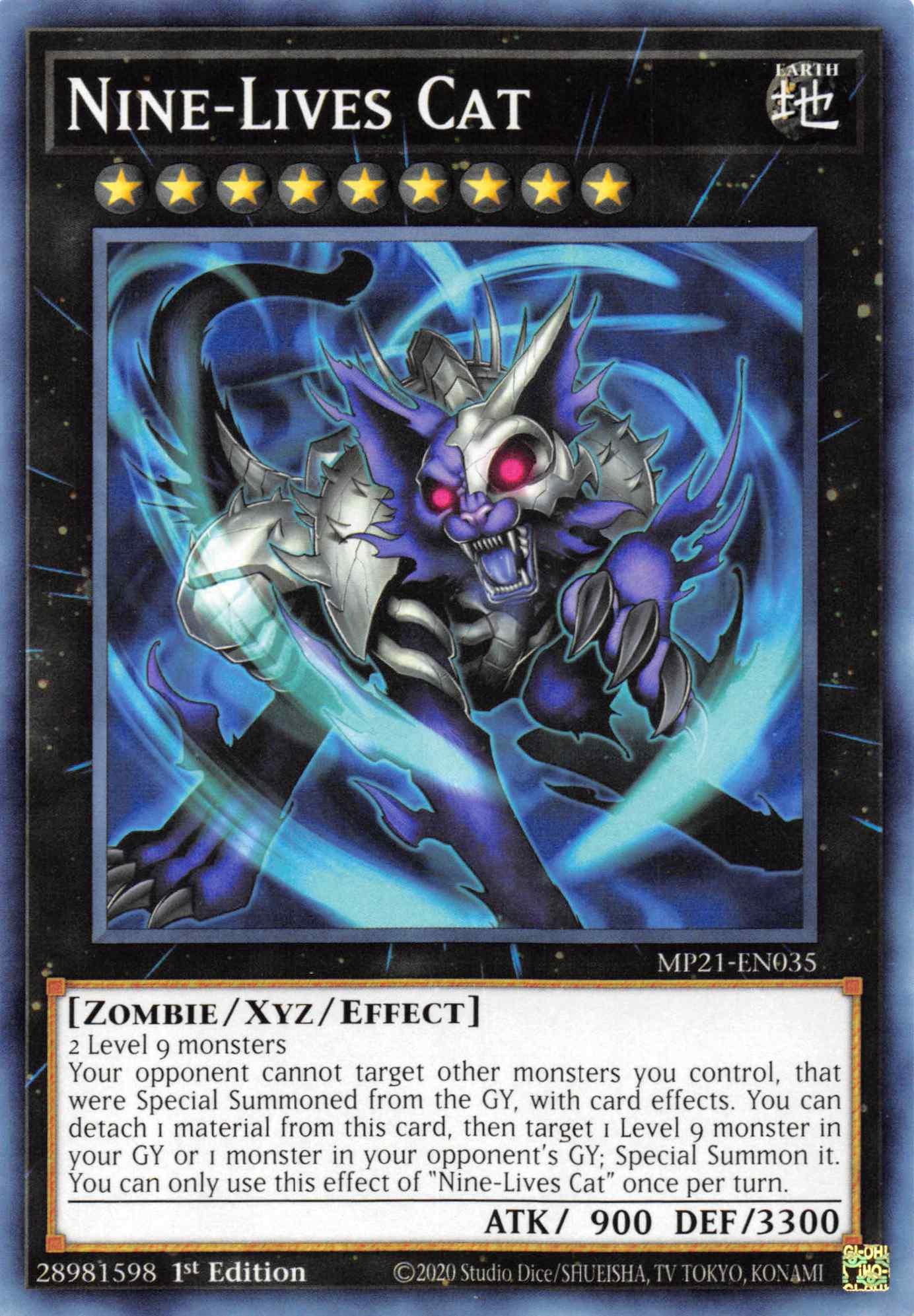 Nine-Lives Cat [MP21-EN035] Common - Josh's Cards