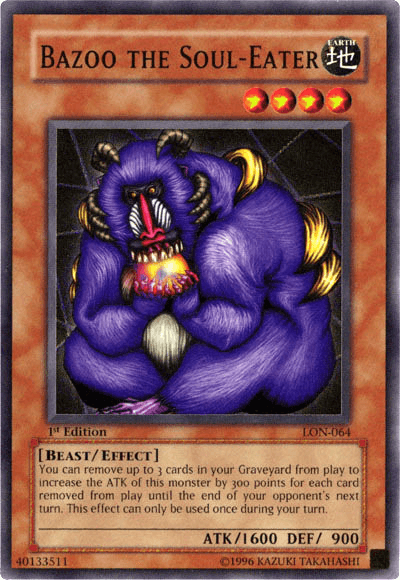 Bazoo the Soul-Eater [LON-064] Super Rare - Josh's Cards