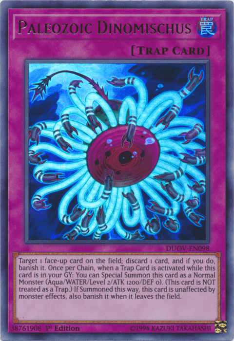 Paleozoic Dinomischus [DUOV-EN098] Ultra Rare - Josh's Cards