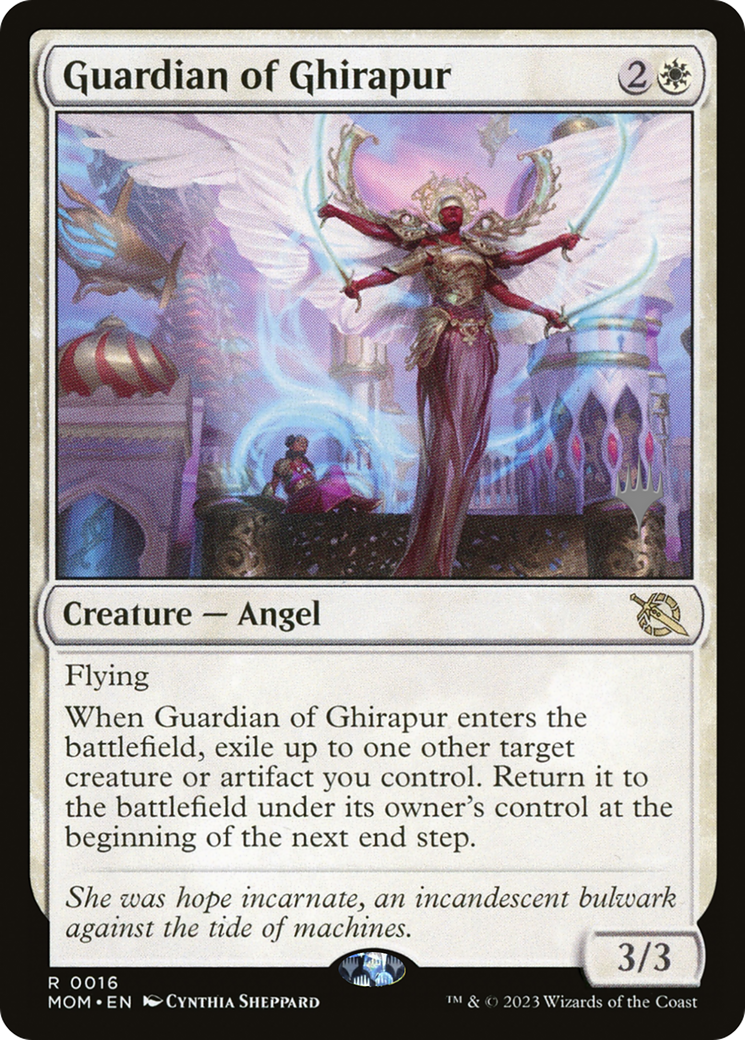 Guardian of Ghirapur (PPMOM-16P) - March of the Machine Promos Foil