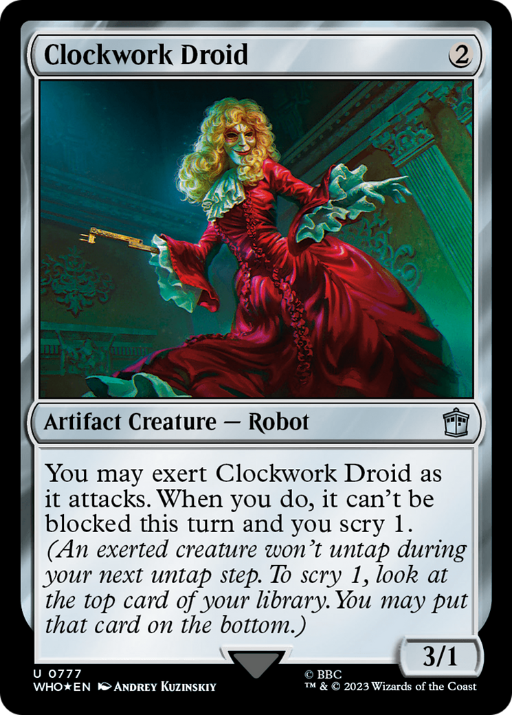 Clockwork Droid (WHO-777) - Doctor Who Foil