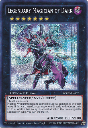 Legendary Magician of Dark [WSUP-EN052] Secret Rare - Josh's Cards