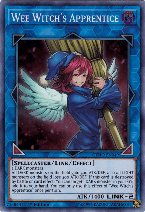 Wee Witch's Apprentice [CYHO-EN049] Super Rare - Josh's Cards