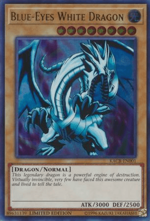 Blue-Eyes White Dragon (Oversized) [KACB-EN001] Promo - Josh's Cards