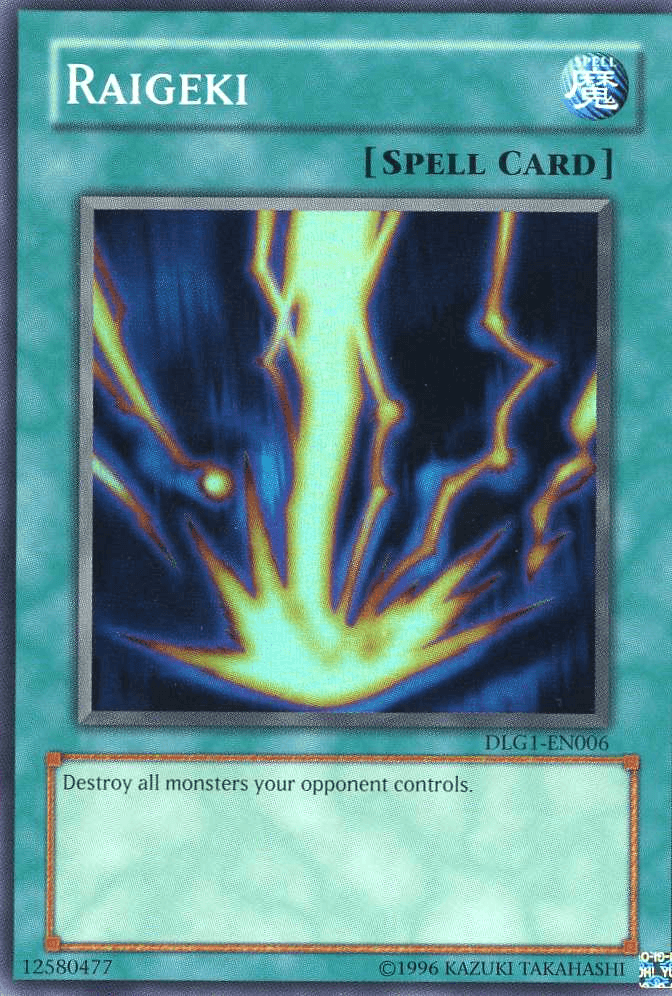 Raigeki [DLG1-EN006] Super Rare - Josh's Cards