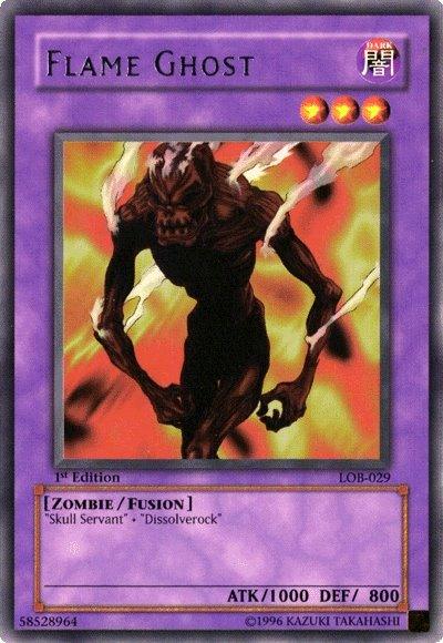 Flame Ghost [LOB-029] Rare - Josh's Cards