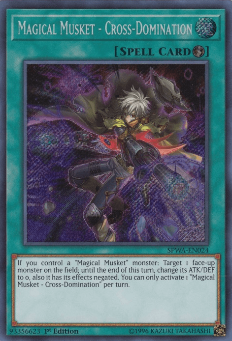 Magical Musket - Cross-Domination [SPWA-EN024] Secret Rare - Josh's Cards